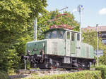 Denkmallok E 69 04  Johanna  (169 004) vor dem Bahnhof von Murnau am 14.08.2019.