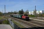 169 005 am 17.04.22 mit der `Runde um München´ in Moosach