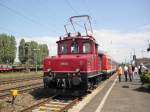 E69 03 mit einem Sonderzug in Neuwied am 22.5.2011