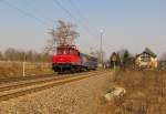 Am 23.03.2012 wurde die E69 03  Hermine  (97 80 8169 003-1 D-DB) vom DB Regio Werk in Frankfurt-Griesheim zurck in das DB Museum Koblenz-Ltzel berfhrt.