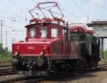 E69 03 und E71 19 am 21.5.2011 in Koblenz-Ltzel.