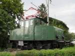 Denkmallok E 69 04 (169 004) vor dem Bahnhof von Murnau am 23.08.2014