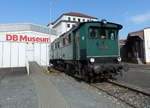 DB Museum E 91 99 (97 80 8 191 099-1 D-DB) am 21.02.2018 im DB Museum Nürnberg.