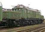 E93 07, in einem leider sehr mitgenommenen Zustand, im DB Museum Koblenz im August 09
