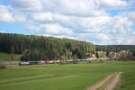 193 468 & 193 ***(?) mit dem DGS 42630 (Milano Smistamento-Venlo) in Peterzell (14.4.23) 