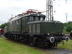 E93 07 der Interessengemeinschaft Deutsches Krokodil am 18.06.16 im DB Museum Koblenz 