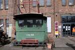 Der F�hrerstand der DB E 94 159 am 06.04.2026 im DB Museum Koblenz.