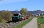 E94 088 mit dem DPE 20178 (Bietigheim-Bissingen - Konstanz) bei Weilheim 20.4.22