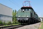 194 158 mit E94 088 am 2. August 2015 zwischen Sindelfingen und Maichingen.