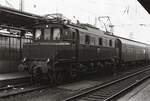 historische Aufnahme von der 204 002 1976 im Bahnhof Riesa