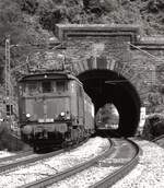 144 014, Tunnel bei Ensingen, 15.8.1980.