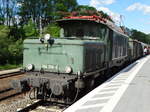 Rail4U 194 158-2 mit einen Sonderzug am 25.07.15 im Bahnhof Laufach an der Spessartrampe