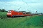 101 032  bei Ebersbach ( Fils )  22.05.02