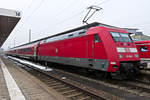 101 089-1 am München-Nürnberg-Express in Nürnberg Hbf 04.03.2018