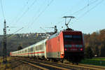 18.11.2018 Streckenabschnitt Uhingen 101 042-0 & 101 063-6 im Nachschuß