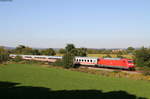 101 100-6 mit dem IC 2005  Schwarzwald  (Emden Hbf-Konstanz) bei Hohenkrähen 21.9.19