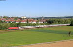 101 090-9 mit dem IC 2391 (Frankfurt(Main)Hbf-Stuttgart Hbf) bei Helmsheim 7.5.20