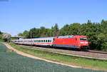 101 037-0 mit dem IC 2295 (Frankfurt(Main)Hbf-Stuttgart Hbf) bei Ellental 7.5.20