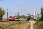 101 014-9 mit dem EC 7 (Hamburg Altona-Interlaken Ost) bei Friesenheim 19.9.20