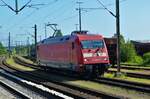 Am 30.05.21 Rangierte 101 023-0 in Itzehoe um IC 2073 in Richtung Dresden bringen zu können.