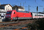 101 127-9 IC durch den Bf Remagen - 24.10.2021