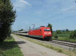 Denzlingen - 17. Juni 2022 : 101 054 am IC 9 von Hamburg-Altona nach Zürich.