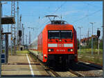 101 100-6 zieht am 24.07.2022 den IC 2060 Leipzig - Karlsruhe durch Großkorbetha.