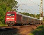 101 143 mit IC Berlin - Amsterdam in Rheine=Bentlage, 31.05.2016