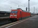 BR 101 060 mit IC 2046 nach Kln bei der Ausfahrt  aus Dortmund Hbf.(29.09.2007)