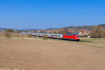 101 036 DB Fernverkehr mit IC 2083/2085	(Hamburg-Altona - Berchtesgaden Hbf/Oberstdorf) bei Schmalenbach, 28.03.2022

