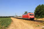Deutschaland
Lok 101 040 von DBF zieht einem Leerzug in Kaarst Broicherseite
29/7/2026