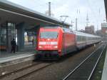 BR 101 138-6 mit IC 2154 nach Dsseldorf.(08.12.2007)