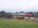 Die 101 063 fuhr am 30.Dezember 2007 mit dem IC 2066 von Nrnberg Hbf nach Karlsruhe Hbf.