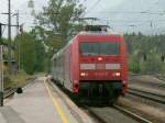 101 025 ist Richtung Wrgl unterwegs (16.5.2008, Brixlegg)