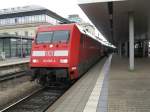 Ein IC2056 von Stuttgart Hbf nach Saarbrcken Hbf.Am 22.05.08 beim Halt in Mannheim Hbf.