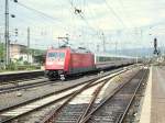 101 133-7 schiebt den verspteten IC 2114 Stuttgart Hbf - Hamburg-Altona aus Mainz Hbf am 20.05.08