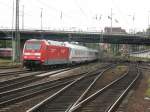 101 119-6 mit IC2013 von Magdeburg nach Oberstdorf.Am 05.10.08 bei der einfahrt in den Mannheimer Hbf.