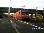 101 069 vorn und hinten 101 081 (abgebgelt) am ic 2173 nach Hanover in Harburg um 17:45 am 01.Oktober.2008.