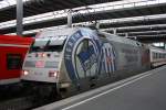 Das erste Mal in Mnchen Hbf war am 02.10.09 die 101 144  Hertha BSC Berlin .