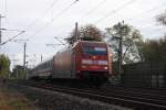 101 083 mit Inter City nach Hannover durch Gifhorn