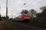 101 031 mit Inter City nach Hannover durch Gifhorn