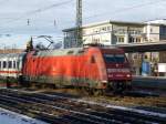 101 040-4 mit EC 115 in Richtung Klagenfurt Hbf Fotografiert am Heimeranplatz.