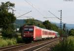 101 043-8 mit dem CNL 472/D 50472 (Basel SBB-Koebenhavn H/Moskva Belorusskaja) bei Denzlingen 6.7.10