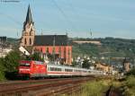 101 036-2 mit dem IC 2319 (Dortmund Hbf-Stuttgart Hbf) in Oberwesel 20.7.10