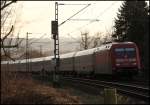 101 099 (9180 6101 099-0 D-DB) schiebt den IC 2048 nach Kln Hbf.