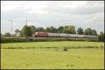 101 037 (9180 6101 037-0 D-DB) hat einen IC am Haken und wird in wenigen Minuten Recklinghausen erreichen.