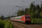 101 037-0 mit einem InterCity am 22.05.2011 in Angermund