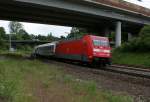 101 029-7 mit IC 2251 von Frankfurt(M) Flughafen Fernbf nach Leipzig Hbf kurz hinter Fulda am 09.06.2011