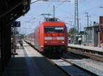 Den IC 2184,aus Hannover nach Binz,brachte,am 27.Juli 2011,101 040 auch nach Bergen/Rgen.