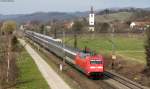 101 003-2 mit dem EC 101 (Hamburg Altona-Chur) bei Denzlingen 17.3.12